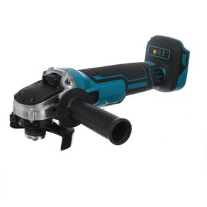 Drillpro 388VF 100mm/125mm Brushless Angle Grinder Rechargeable Electric Cutting Grinding Tool W/ 1/2 Battery