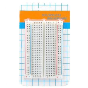 8.5 x 5.5cm 400 Tie Points 400 Holes Solderless Breadboard Bread Board
